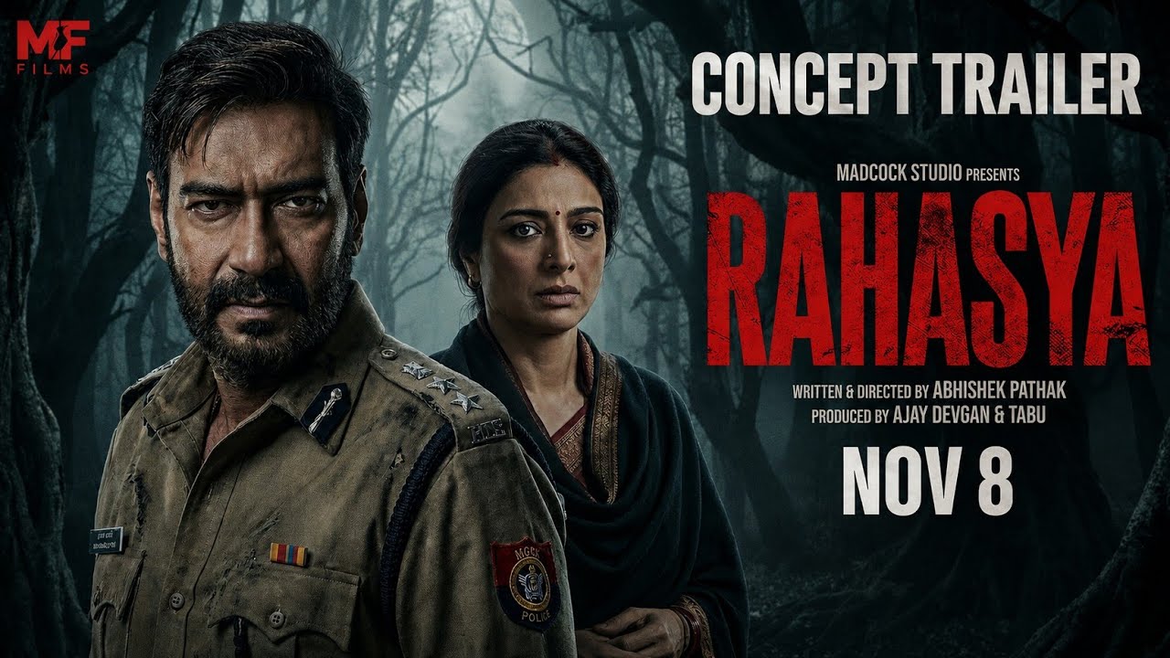 RAHASYA : Official Trailer | Ajay Devgan | Tabu, Aman Bhandari | New Movie Trailer |Conceptual Films