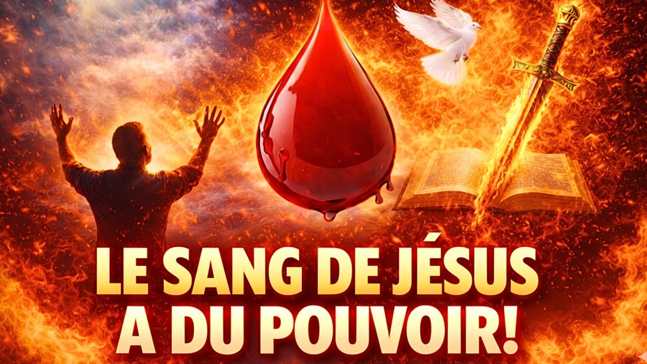 🔴 LE SANG DE JÉSUS A DU POUVOIR! Prière Puissante | INVOQUE le SANG DE JÉSUS, EXPULSE LES DÉMONS