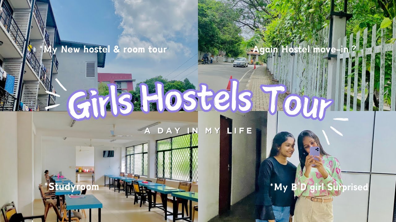 NEW HOSTEL MOVED in | Uni Hostels & Room Tour; Girls Hostel Life in srilanka🌸 #hostellife #unilife