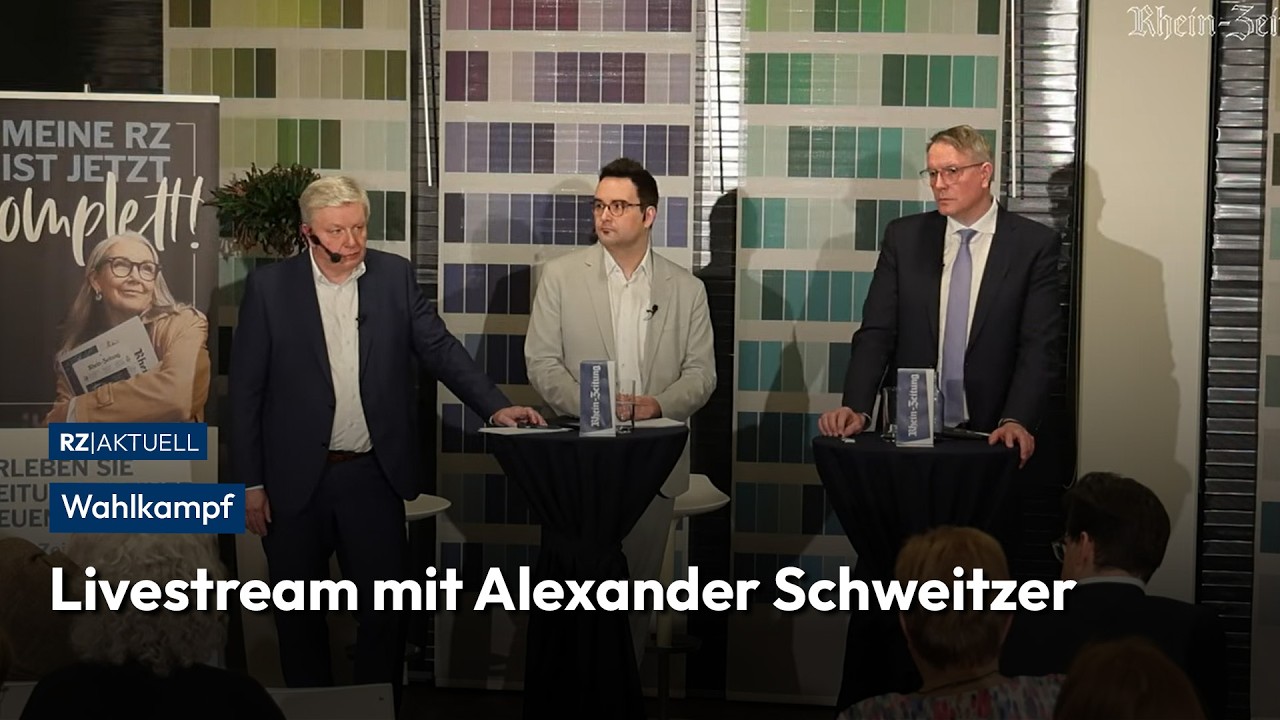 Online-Talk mit Alexander Schweitzer zur Landtagswahl
