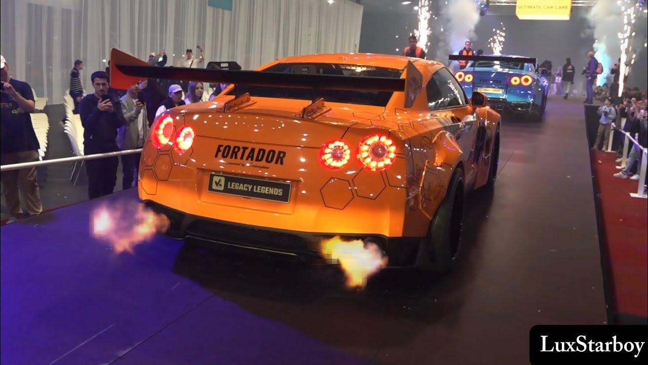 The best sounds of supercars. LAMBORGHINI SVJ, FERRARI 812, NISSAN GTR, BMW, MERCEDES