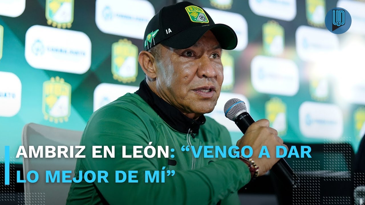 🦁 Nacho Ambriz promete dar lo mejor en su regreso al Club León 👏🟢 Presentación