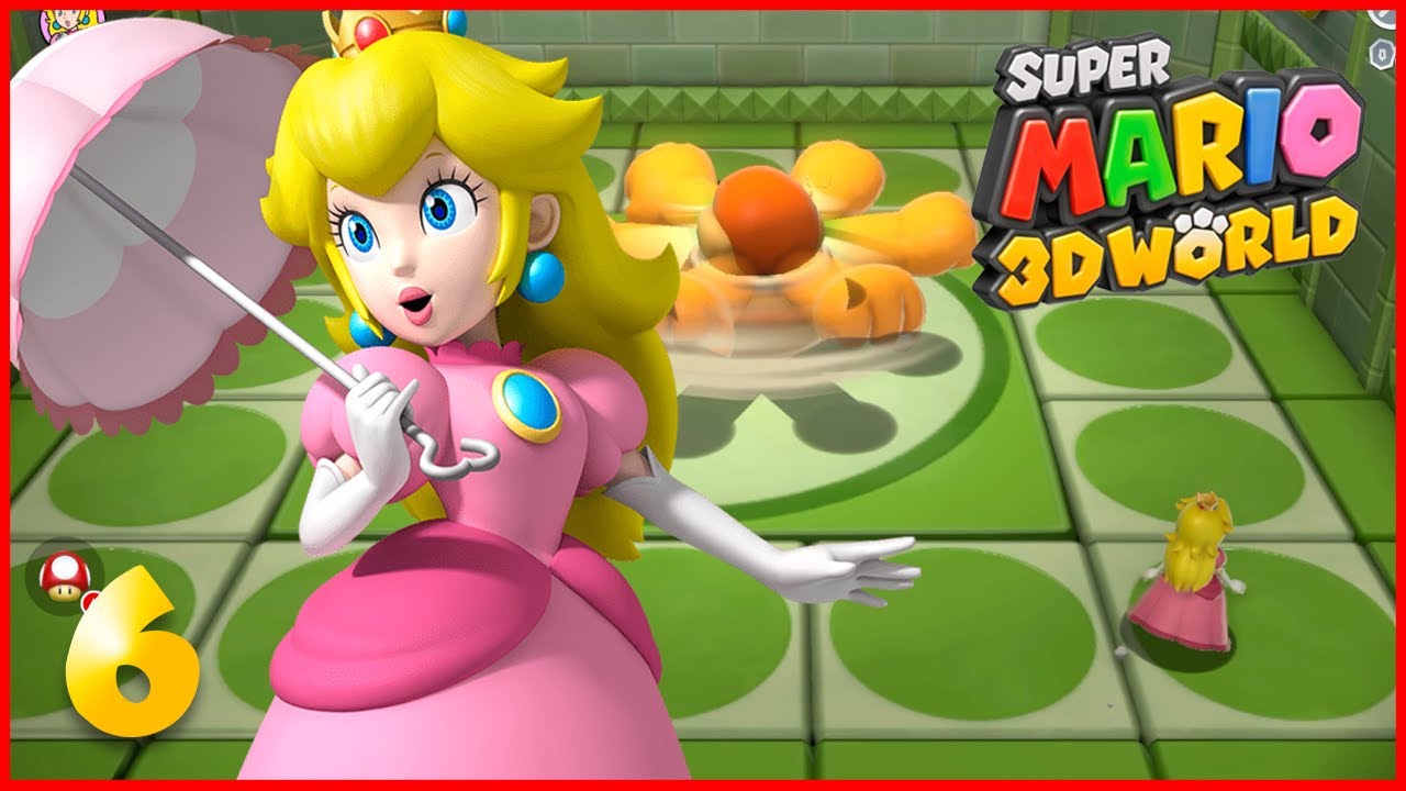 SUPER MARIO 3D WORLD - MUNDO 6 UN MUNDO POR LAS NUBES - Capitulo 6