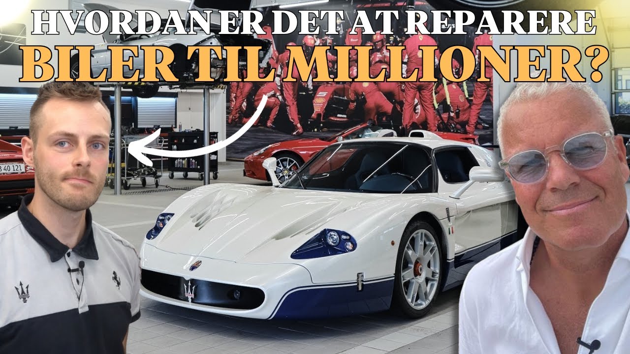 Ferrari & Maserati værksted: Behind the scenes! Toppen for mekanikere?