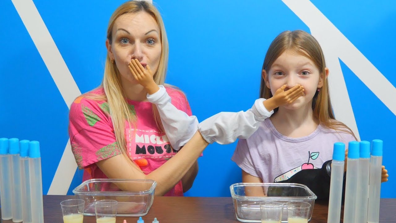 Provocare cu MANUTELE MICUTE | Slime challenge