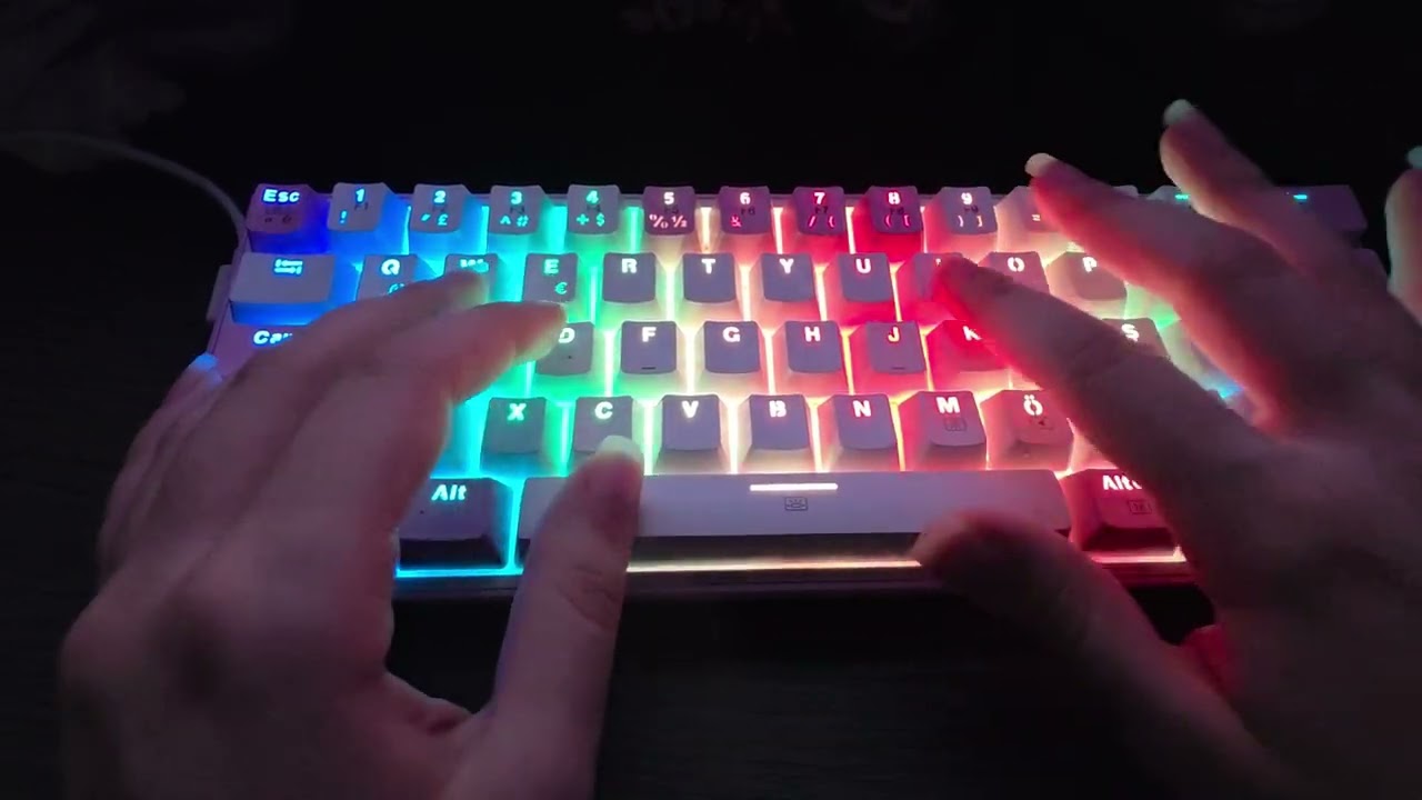 ASMR Keyboard typing for your sleep 😴 #asmr 