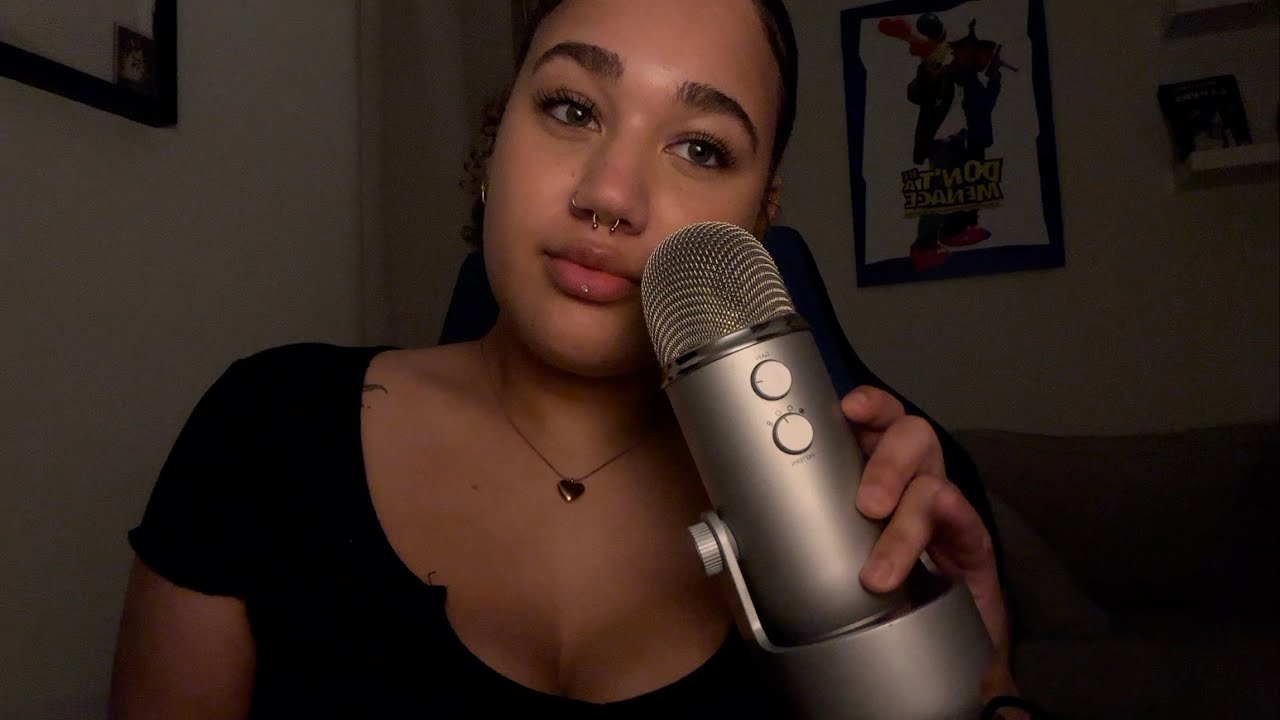ASMR RAMBLE ABOUT MY PIERCINGS