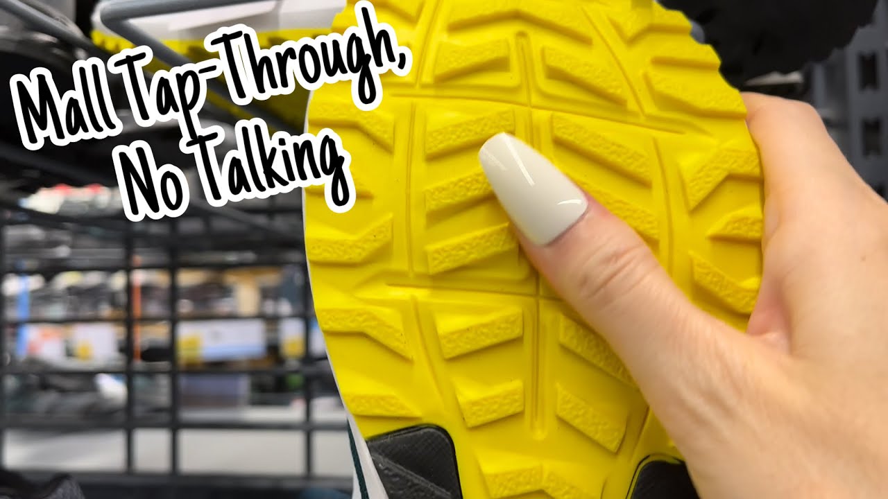 ASMR * Mall Tap-Through! * Fast Tapping & Scratching * Mall Sounds * No Talking