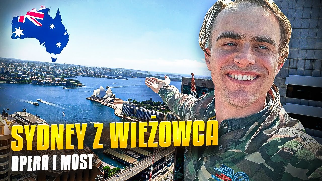 Pokazuje Sydney z góry!