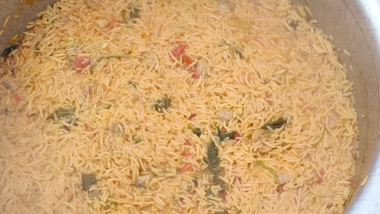 Mushroom 🍄 soya chunks biryani