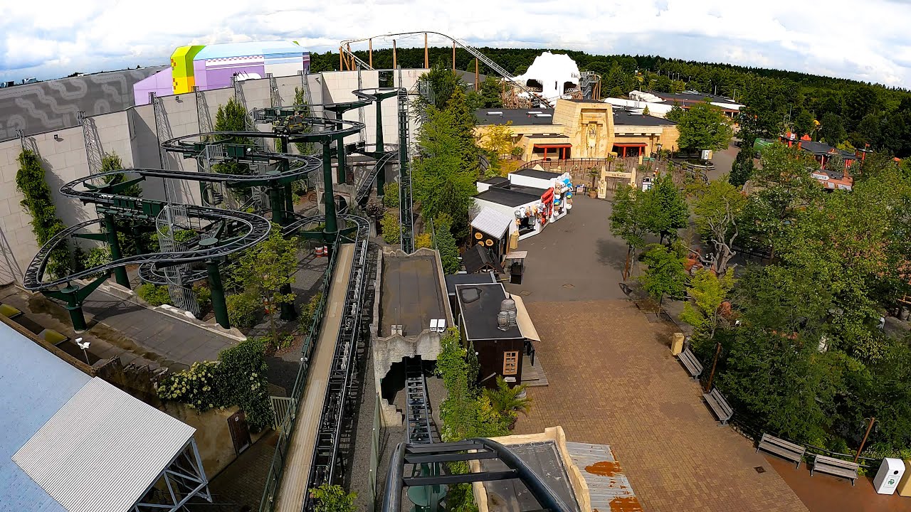 X-treme Racers [4K] Front Seat POV - LEGOLAND Billund Resort