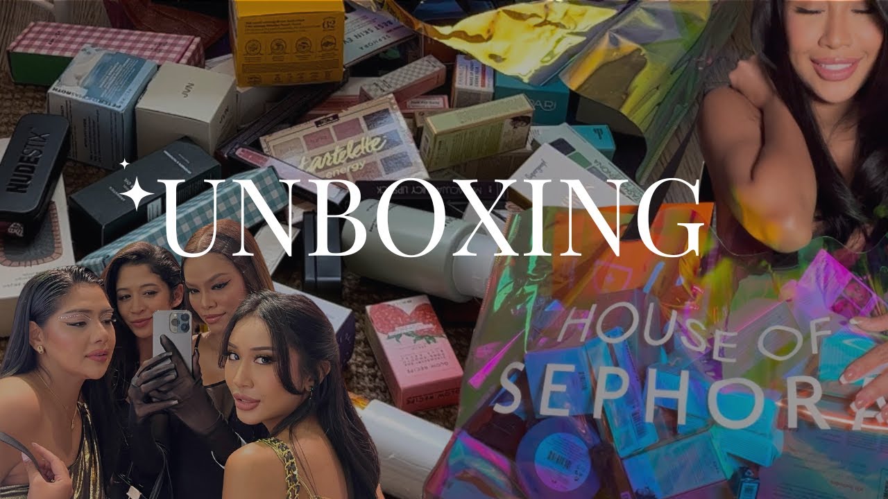 Unboxing my Sephora press day bag! ♡