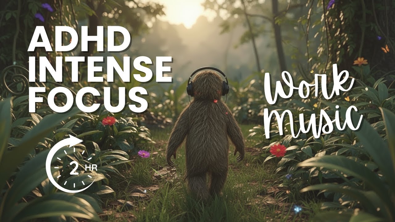 Deep Focus Music - ADHD Relief Music, Study Music For Focus And Concentration - 2 hours