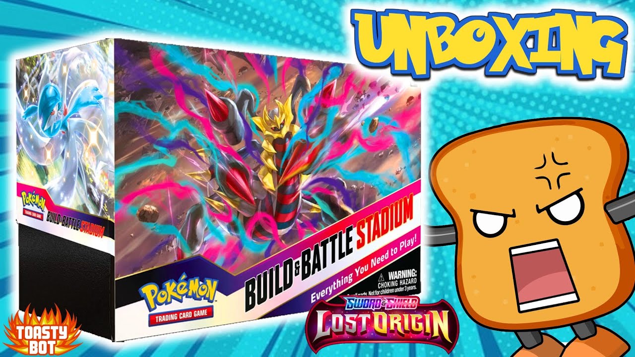 WHAT DID WE PULL?? Pokemon TCG Lost Origins Build and Battle Stadium Unboxing