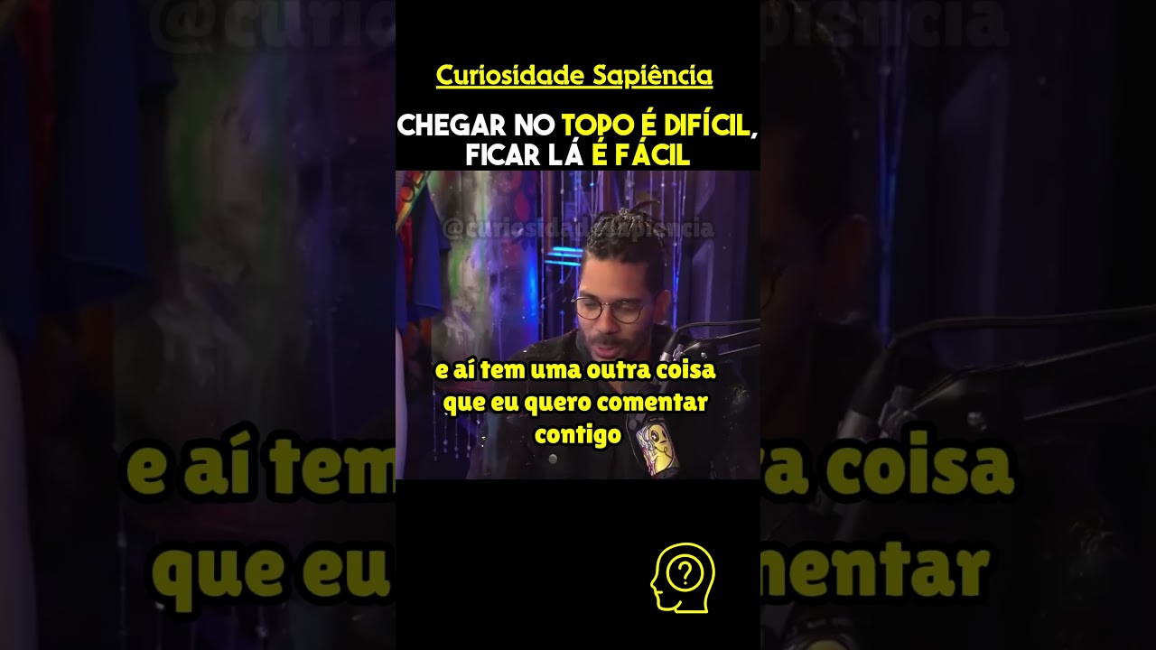 Chegar no Topo &eacute; dif&iacute;cil, ficar l&aacute; &eacute; f&aacute;cil