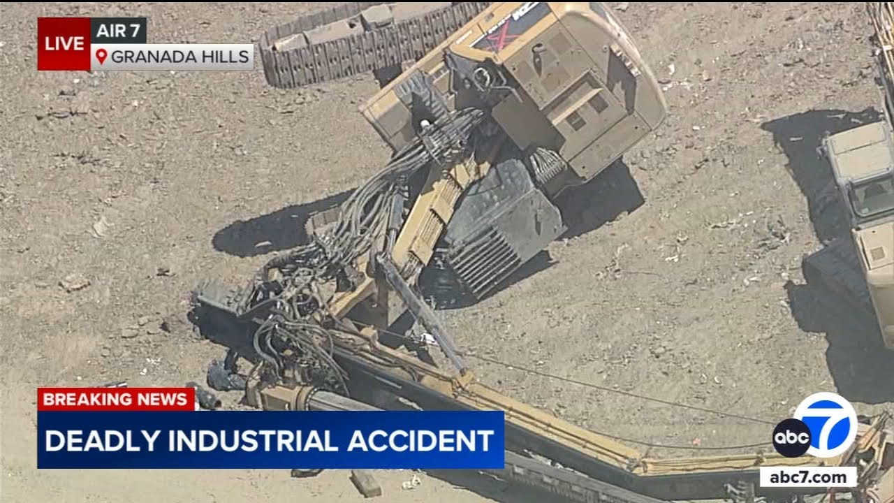 1 killed in machinery accident at Granada Hills landfill
