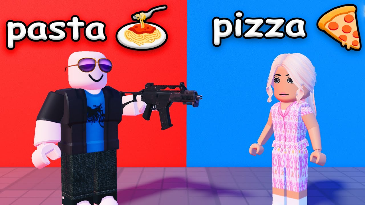 Roblox, но вы БОРЕТЕСЬ за лучшую еду...