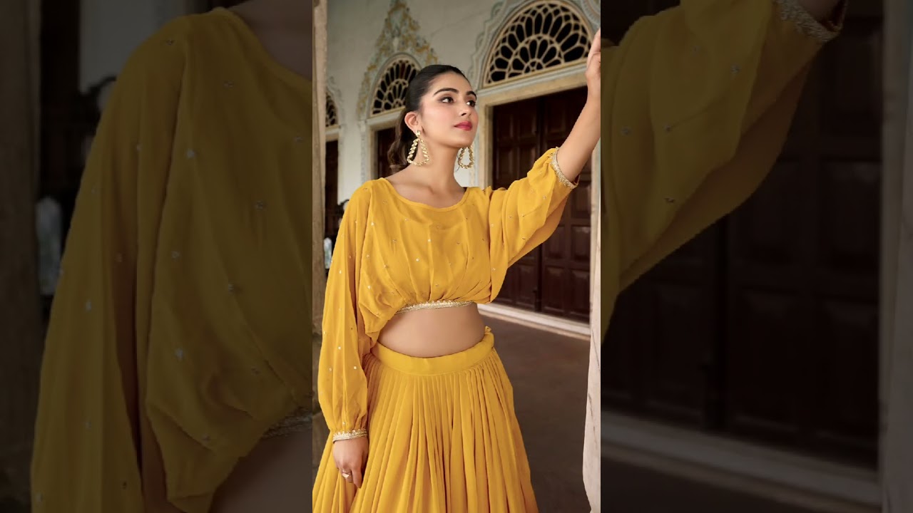 💃Designer Coord set Top&Lehnga #shorts#cordset