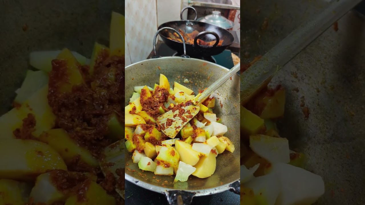  রেসিপি ওলকপি দিয়ে তেলাপিয়া মাছের ঝোল সারাদিন সাথে পুতুল/trending short/viral video/short beed.