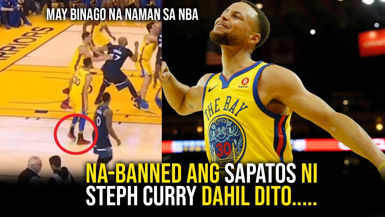 Ang Sapatos ni Steph Curry na Pina-BANNED sa NBA ng isang Brand