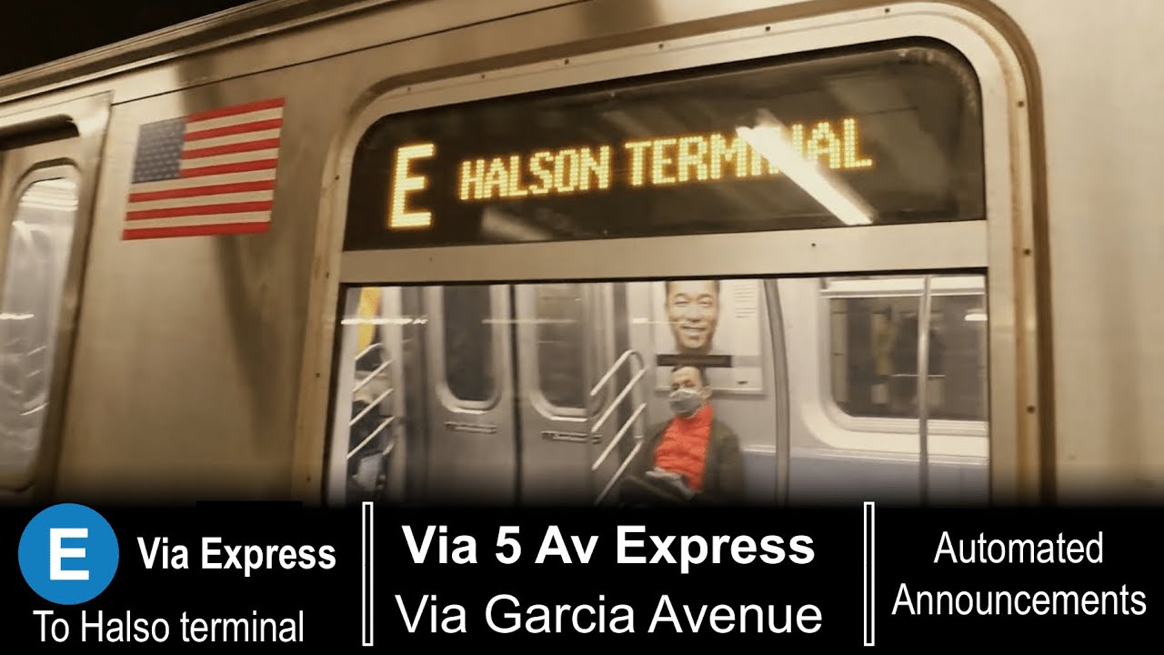 PTA IRL E train to Halson Terminal announcements (Pre-1.4)