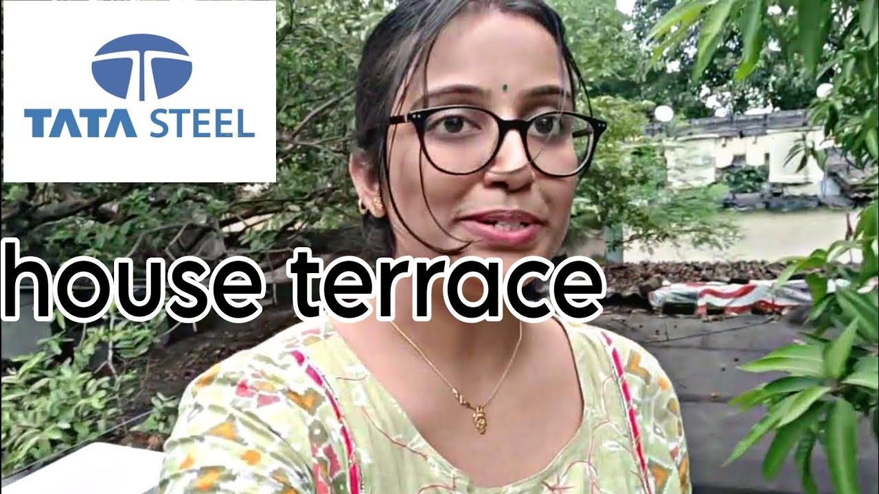 Tata Steel House 🏠 Terrace Tour... Tatanagar