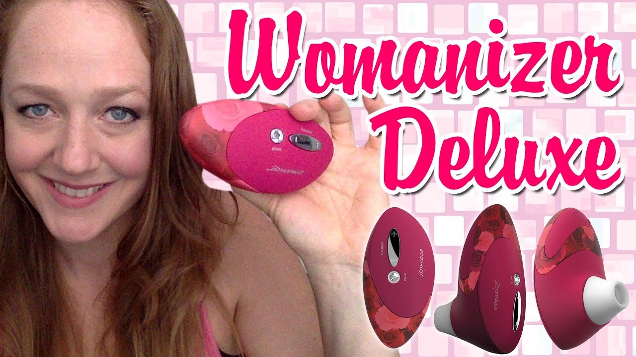 Sex Toy For Clit | Womanizer Deluxe | Rechargeable Suction Vibrator For Clitoris