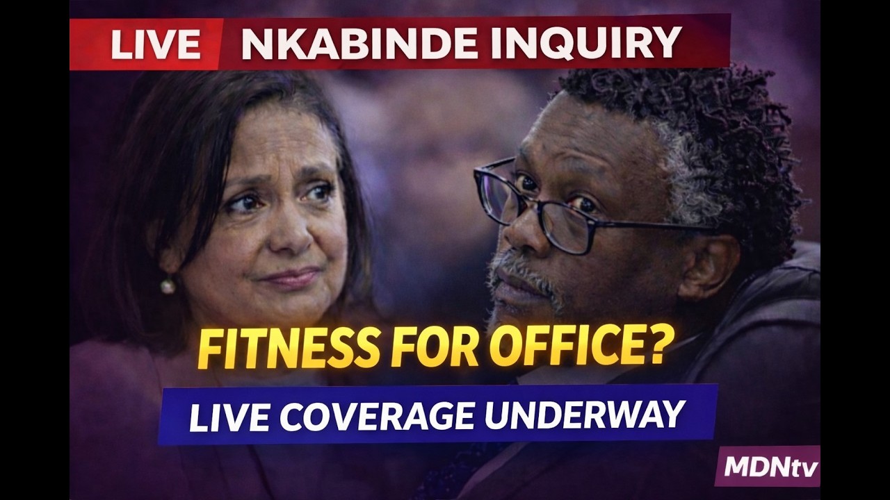 NKABINDE INQUIRY LIVE TODAY | ANDREW CHAUKE FITNESS HEARING INTENSIFIES