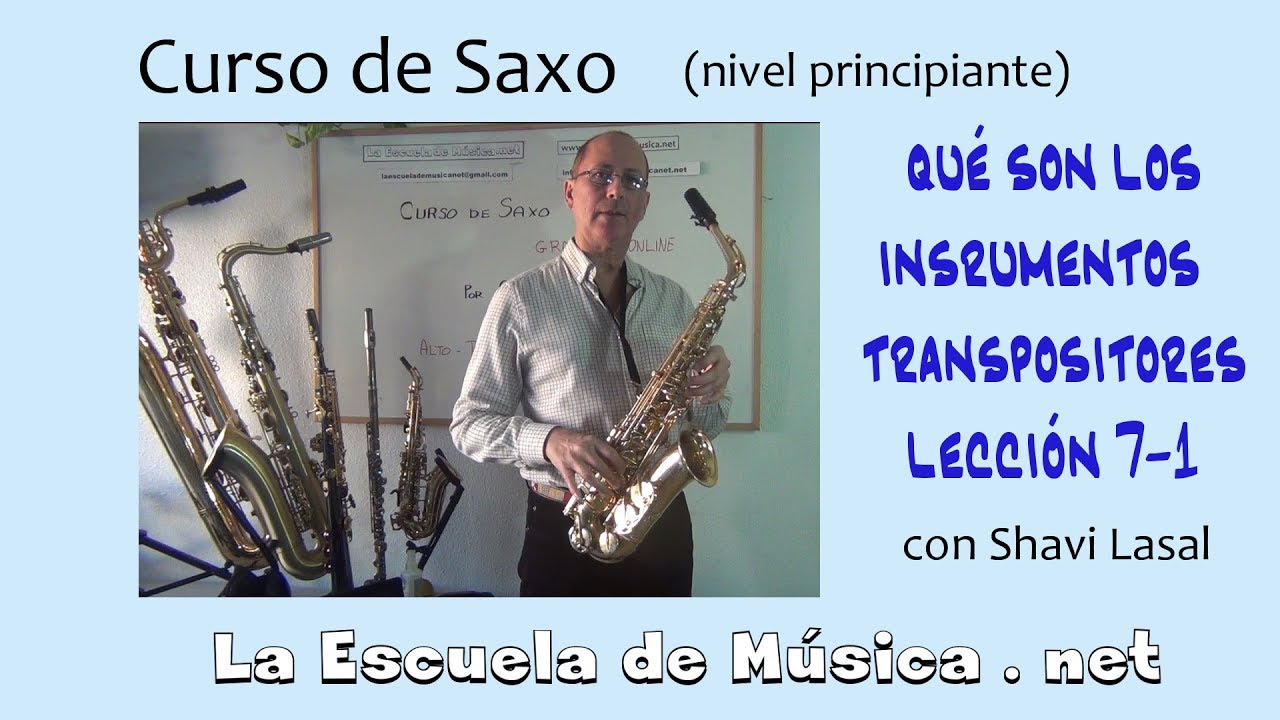Qué son los instrumentos transpositores - Lección 7-1