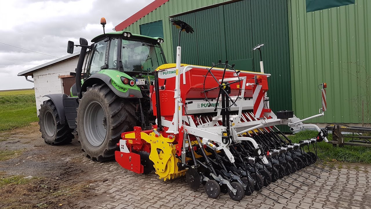 [Cabview] Winterweizen säen 2017 mit Pöttinger Vitasem 302A