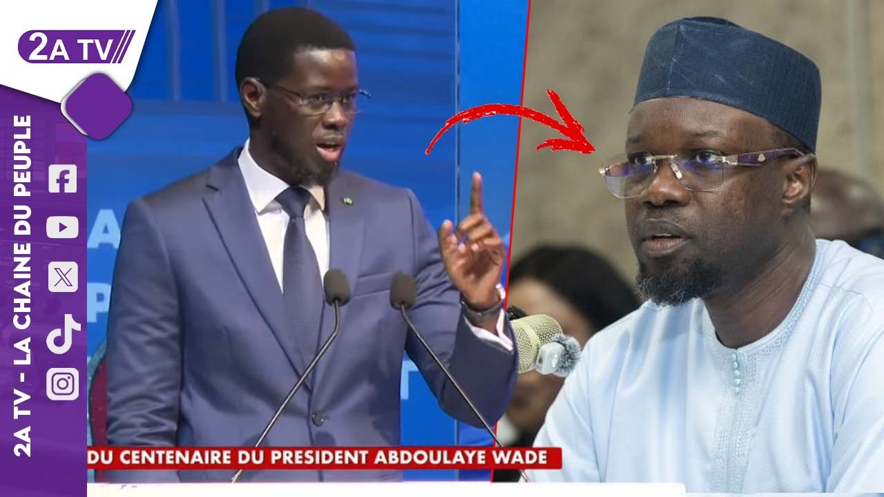 R&eacute;ponse Br&ucirc;lante du Pr&eacute;sident Diomaye &agrave; Ousmane Sonko