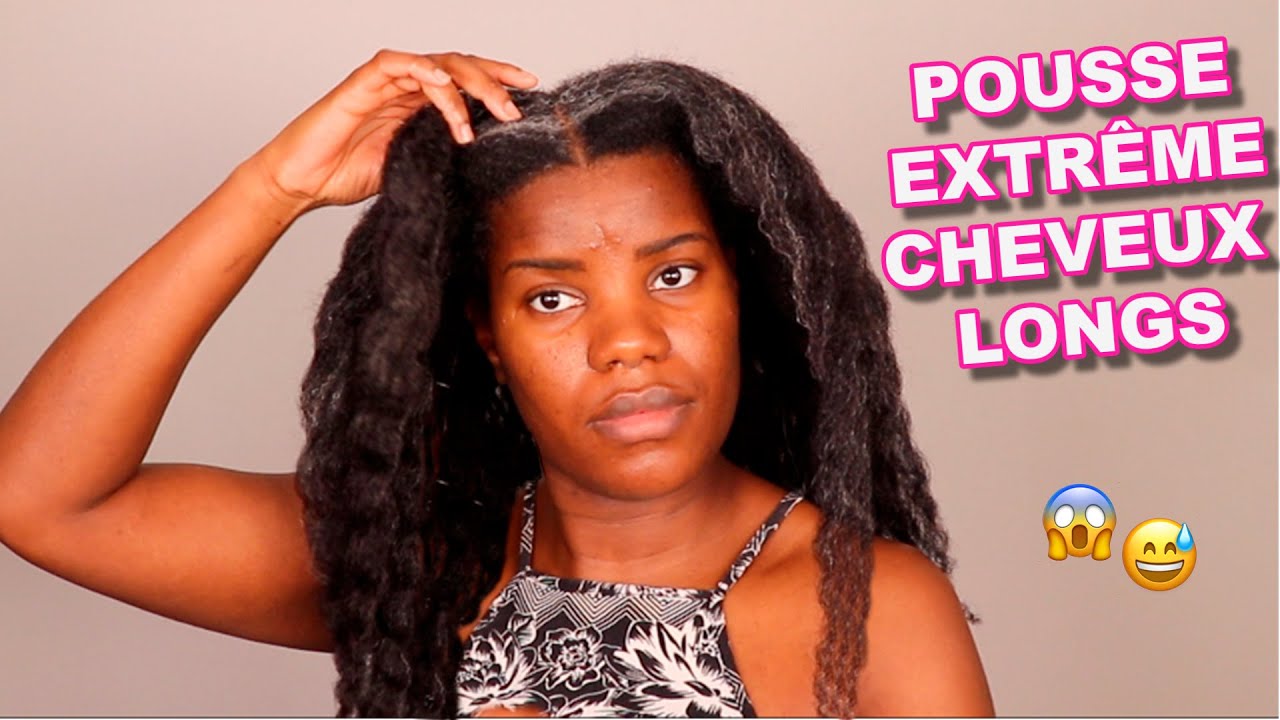 VOICI comment ACTIVER une POUSSE EXTRÊME pour de LONGS CHEVEUX CRÉPUS & FRISÉS!