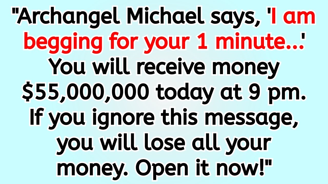 🔴 Archangel Michael is begging for your 1 minute. You will receive something you asked for very long