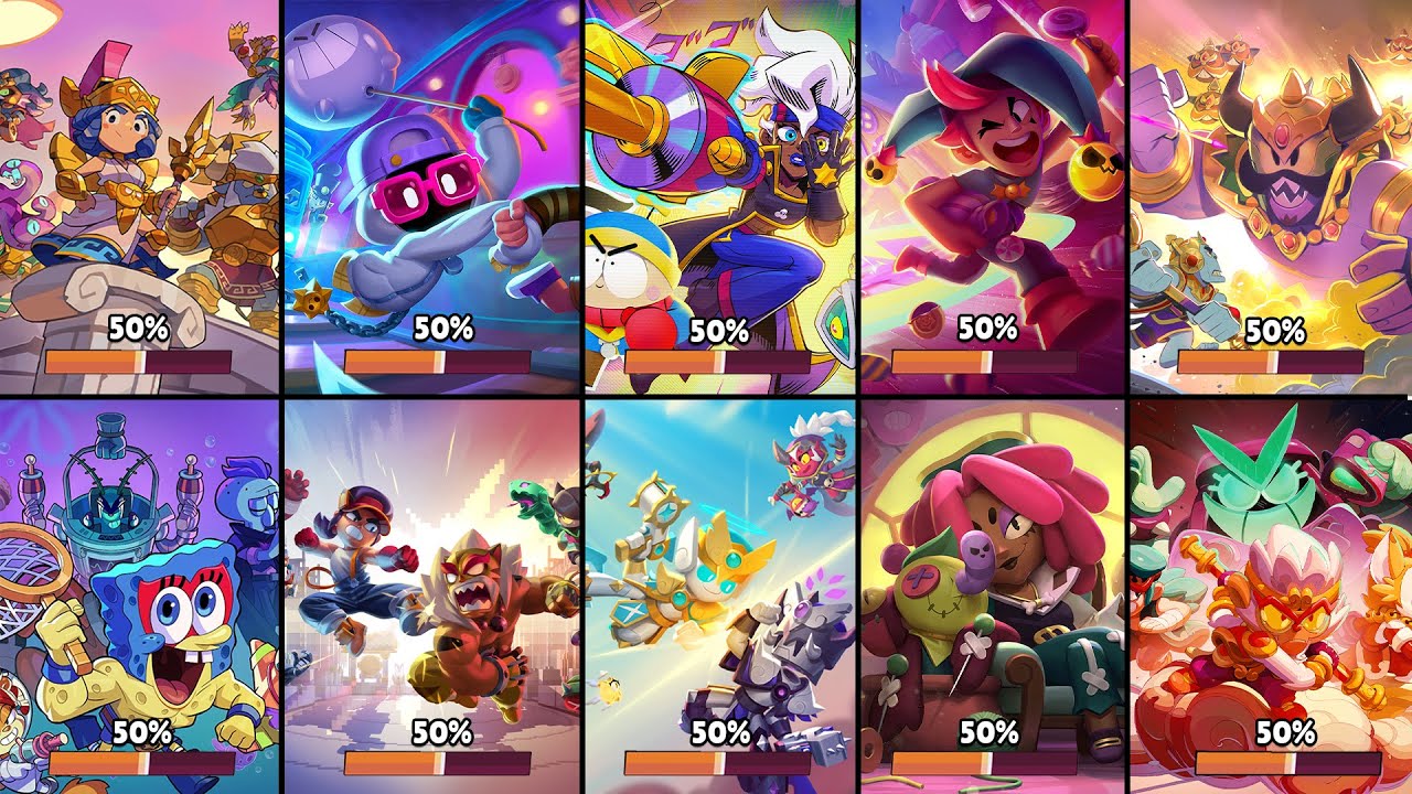 ЭВОЛЮЦИЯ ВСЕХ ЗАГРУЗОЧНЫХ ЭКРАНОВ BRAWL STARS (2017 - Декабрь 2024) | #AngelsVSDemons