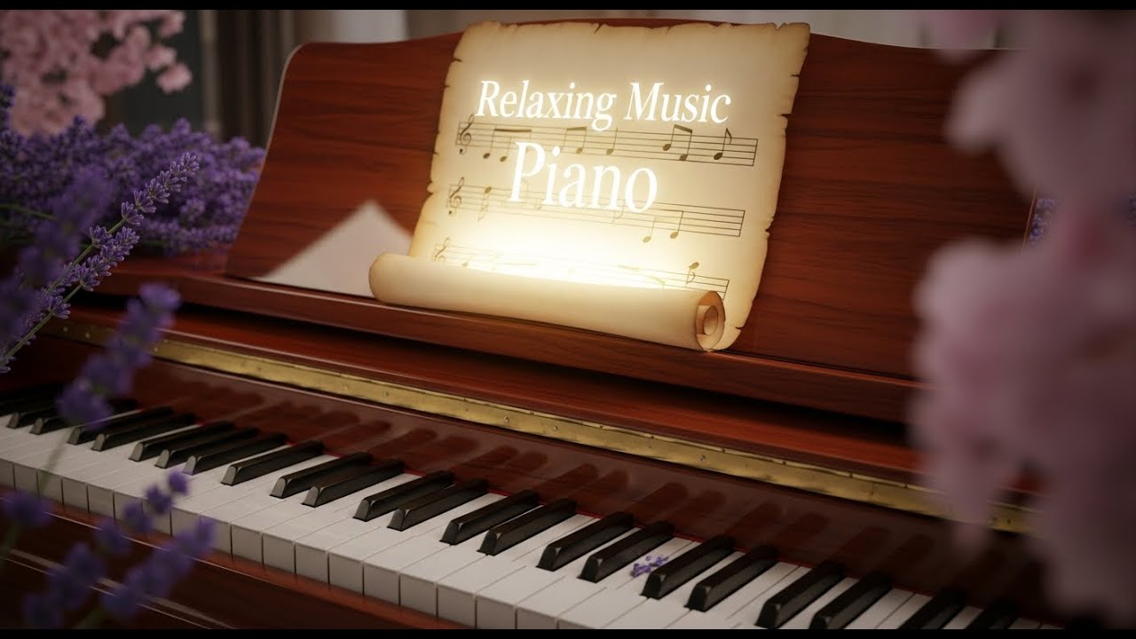 Relaxing Piano Music for Night Serenity 🎹 Gentle Piano Melodies for Restful Calm