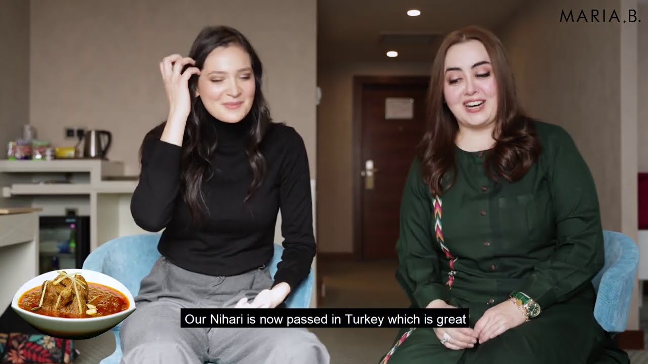 Gülsim Ali tries Pakistani food with Maria B - Nihari
