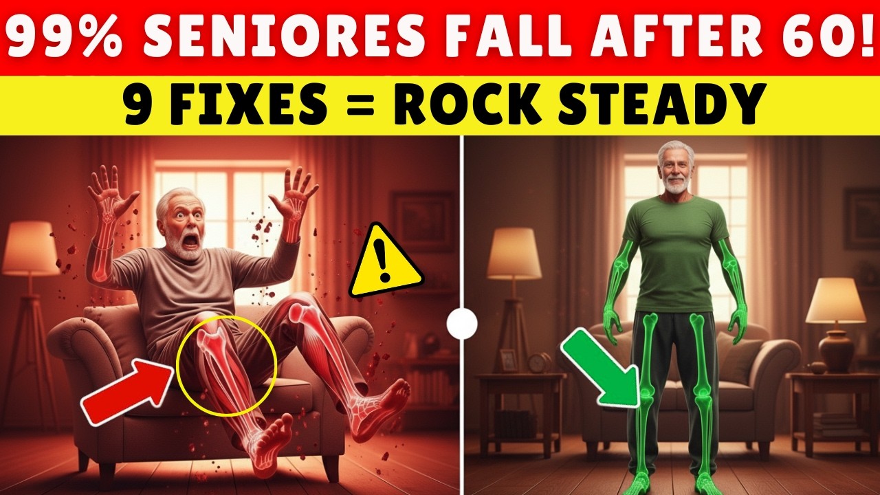 Can These 9 Balance After 60 Fixes Help in 10 Minutes?| Senior Health Tips