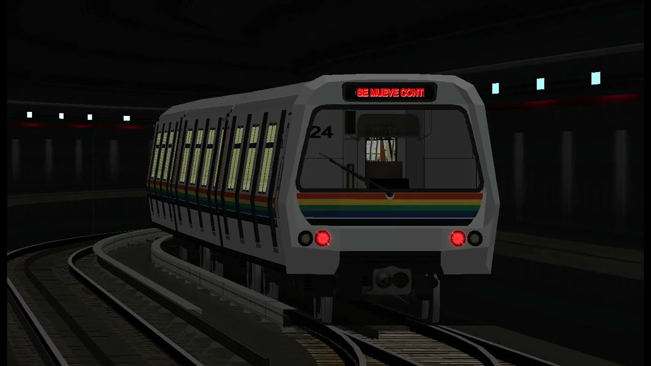[OpenBVE] Metro de Caracas Alstom Bombardier Series 8 Renovado (MR-24) #game