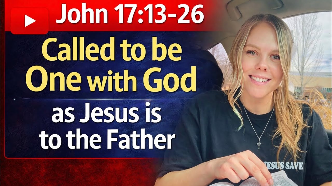 I pray that they will all be One, just as You and I are One-as You are in Me Father, and I AM in You