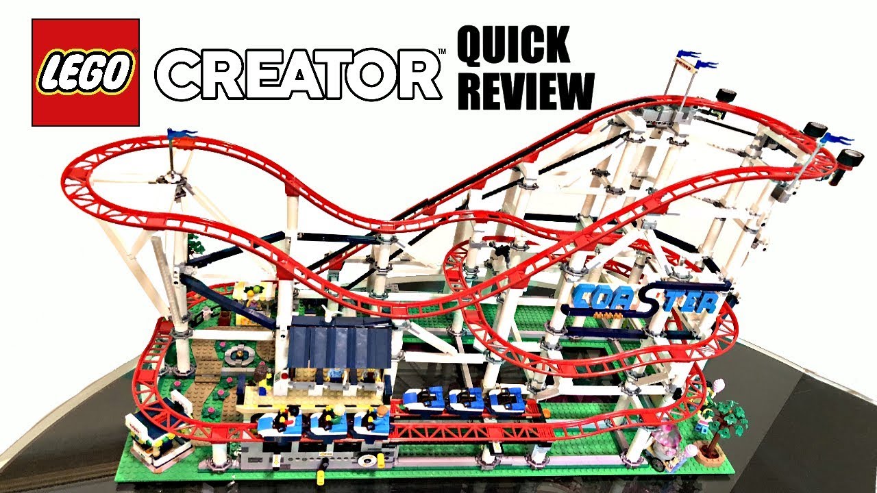 LEGO Roller Coaster 2018 set - Quick Review!