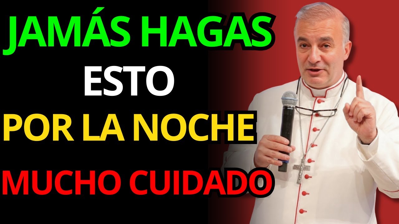 SI LO HACES ANTES DE DORMIR, ESTÁS EN PELIGRO ESPIRITUAL | Padre Ángel Espinosa