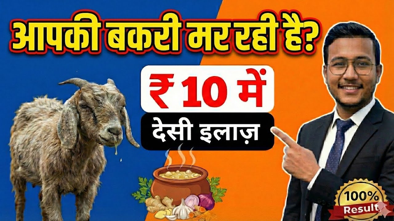 बकरी को ठंड/निमोनिया से बचाने का देसी इलाज | Winter Goat Care Tips (100% Result)