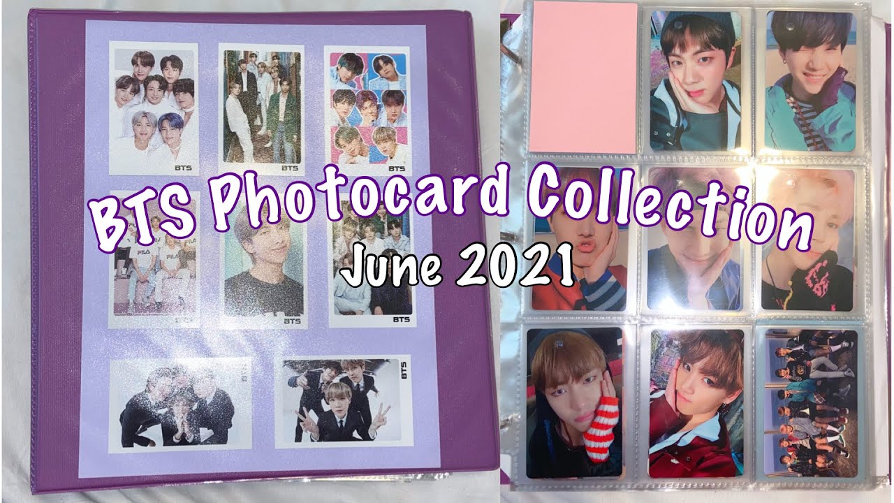 My (Almost) Complete BTS Photocard Collection💜 | June 2021