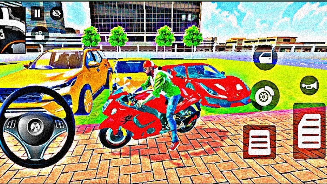 Modified Police Car 🚨 Gangster Life in Indian Streets | Open WorldGame game for android ❤️