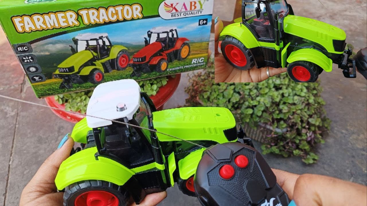 Remote Control Tractor Unboxing & Testing | Remote Control Tractor Model | Mini RC Tractor ||