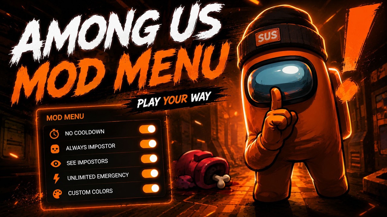 NEW Among Us Mod Menu [2026] Among Us Cheats | Among Us Hack [Free] Hacks, Cheats Always Impostor