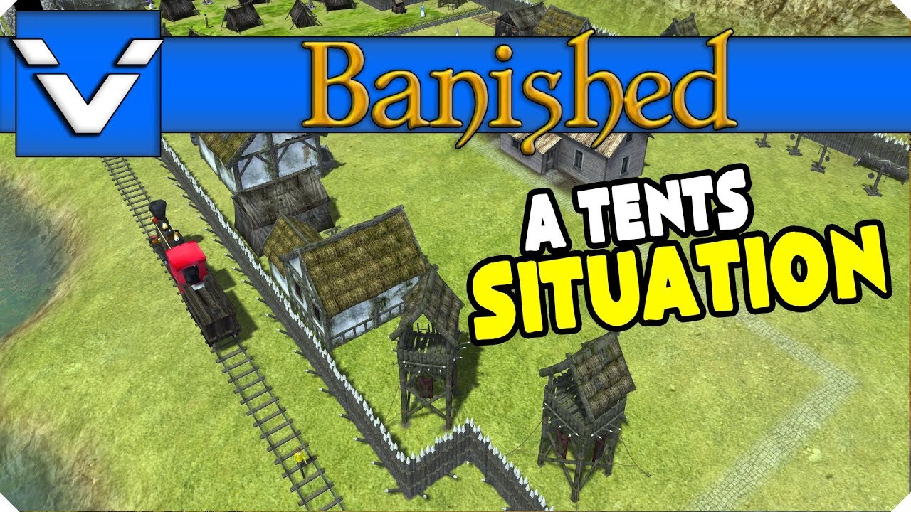 Let's Design: Banished | A Tents Situation | Gameplay / Let's Play | Part 30