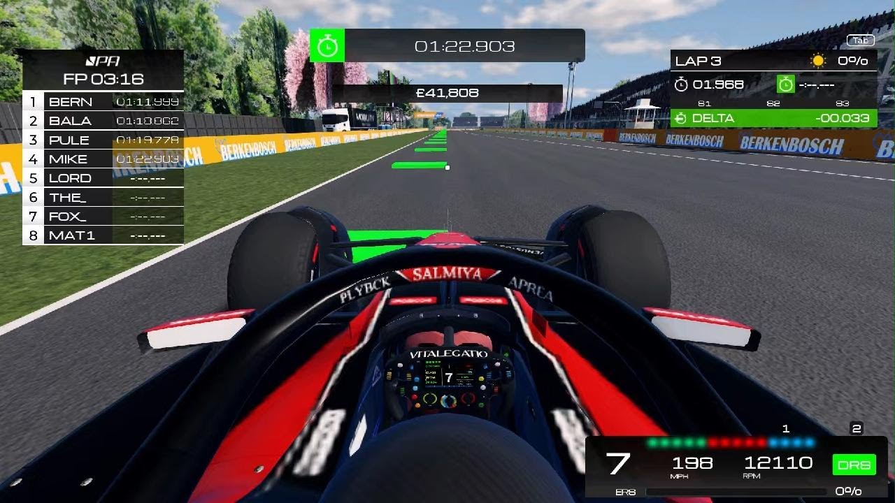 Practice Laps