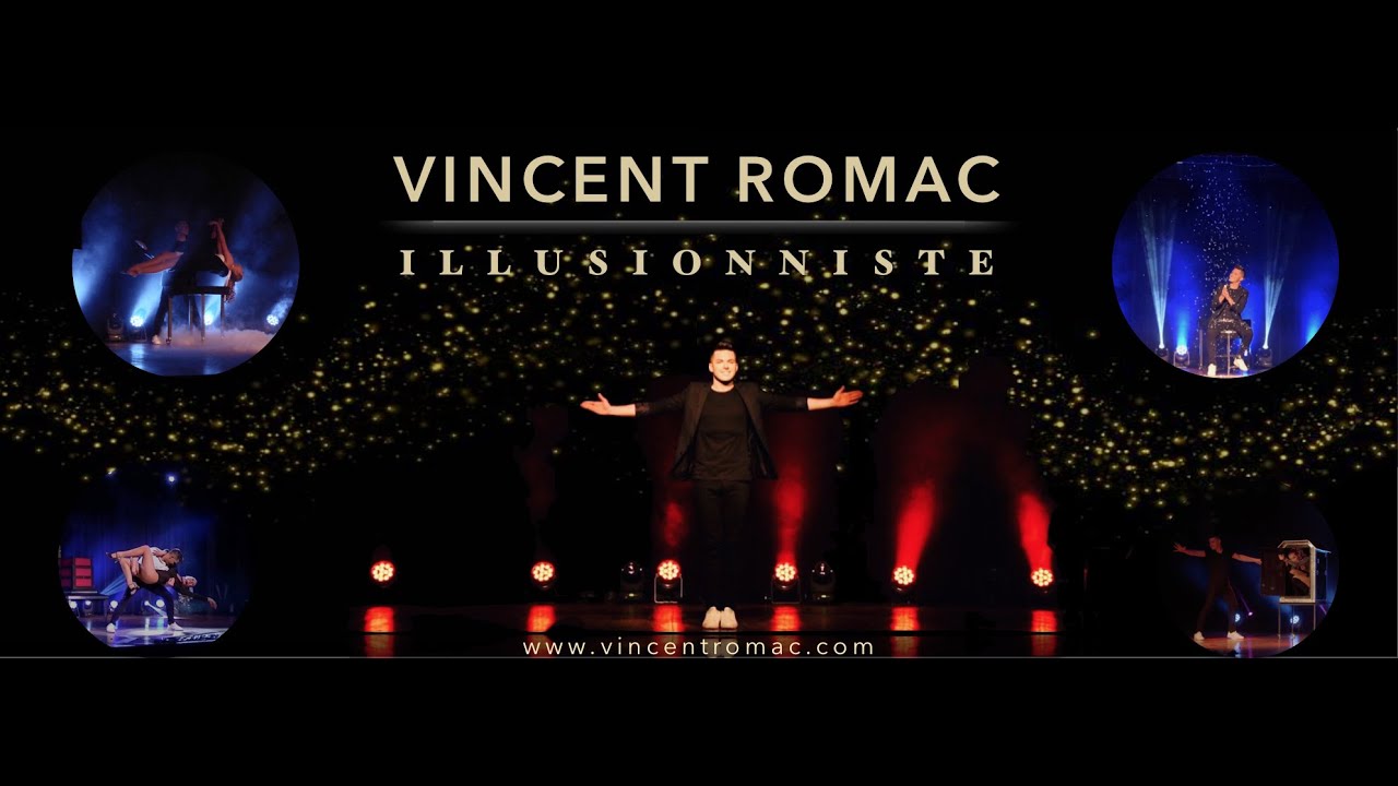 Vincent ROMAC illusionist promo 2019