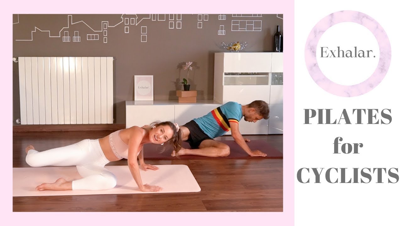 Exhalar Studio | 30 Minutes Pilates for Cyclists | No equipment, work your entire core, glutes & abs